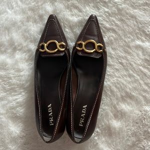 Authentic Prada Kitten Heels